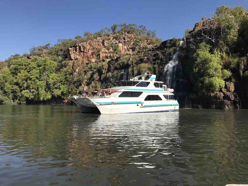Diversity cruise at waterfall kimberley