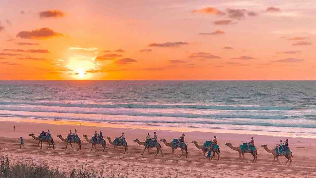 Cable Beach Camels sunset