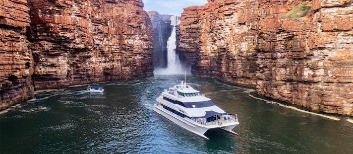 Kimberley Cruises Reef Prince at King George Falls